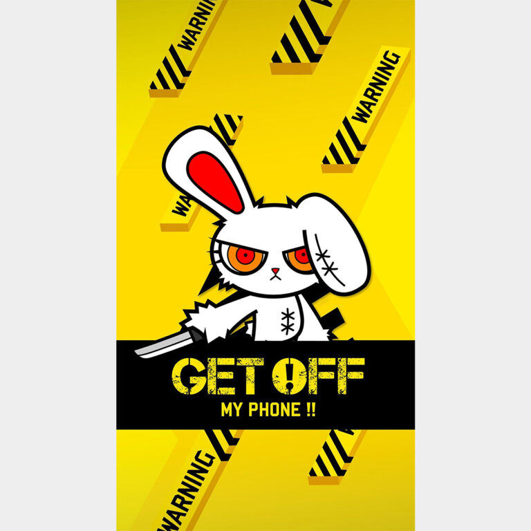 Чохол get off my phone для Apple iPhone 14